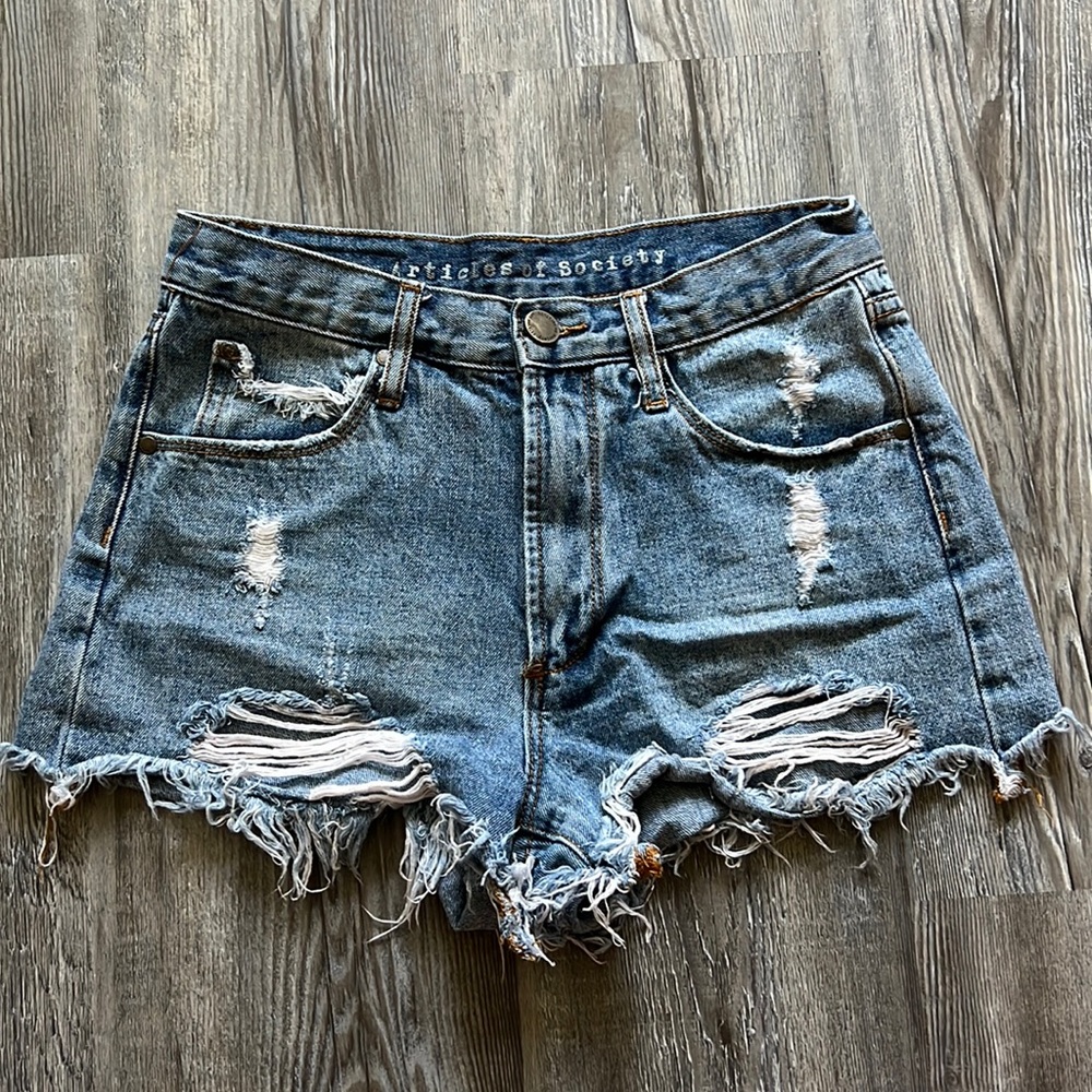 Articles of Society Denim Shorts
